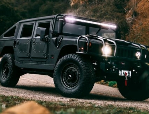 This Hummer H1 Restomod Is a Blacked-Out Bruiser